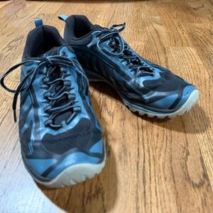 Merrell Siren Edge 3 Hiking Shoes Womens 8 Blue Black Vibram Outdoor Gorpcore